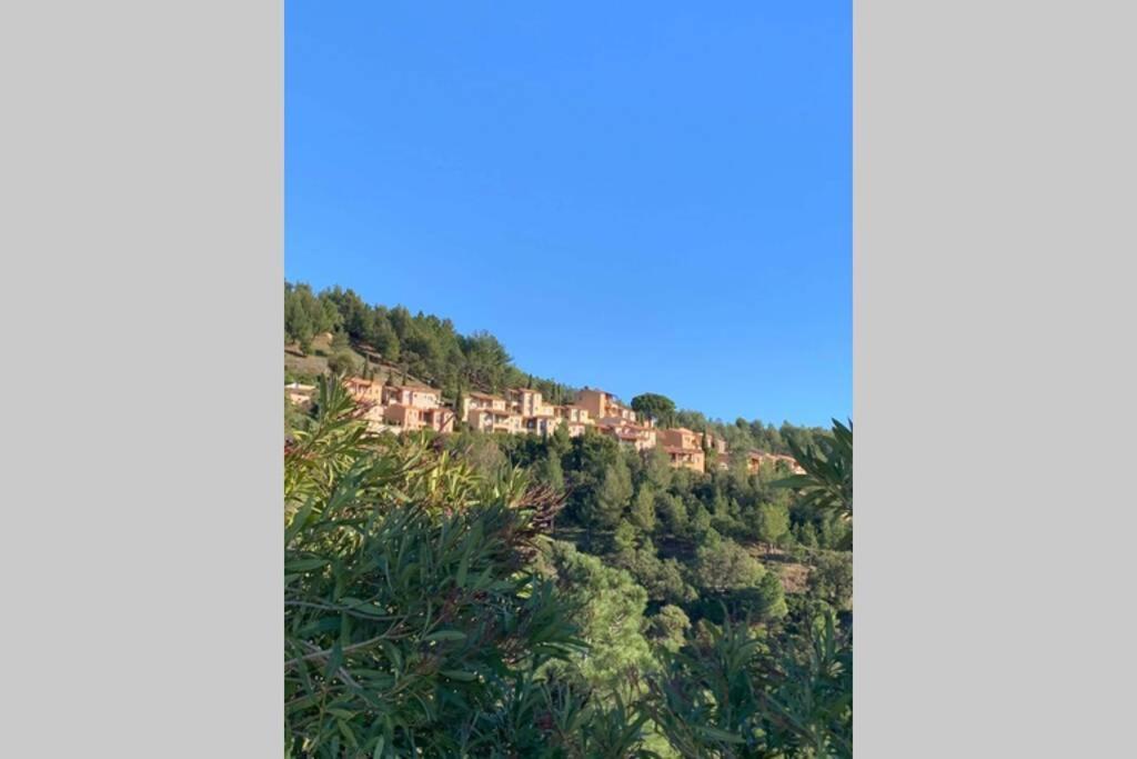 Tres Bel Appartement T3 Avec Splendide Vue Mer Les Issambres Exterior foto